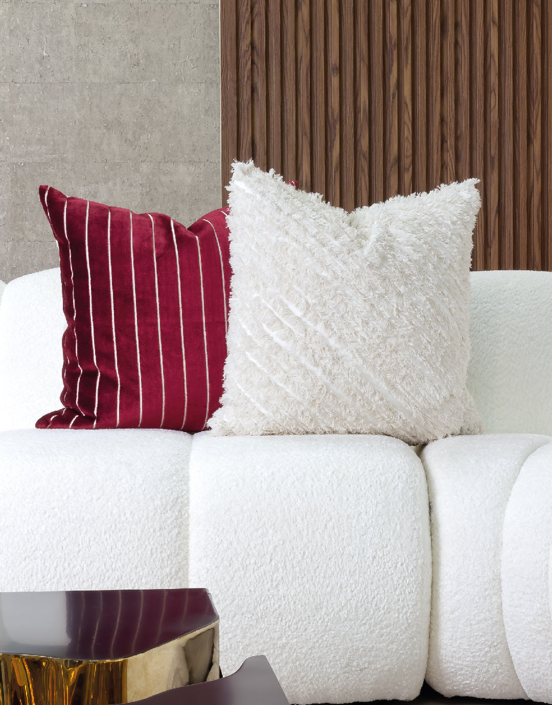 Bizete Claret Duo Pillow