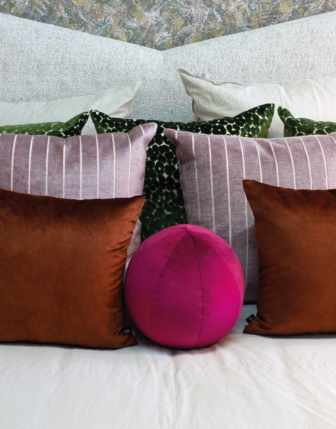 Bizete Rosewood Duo Pillow