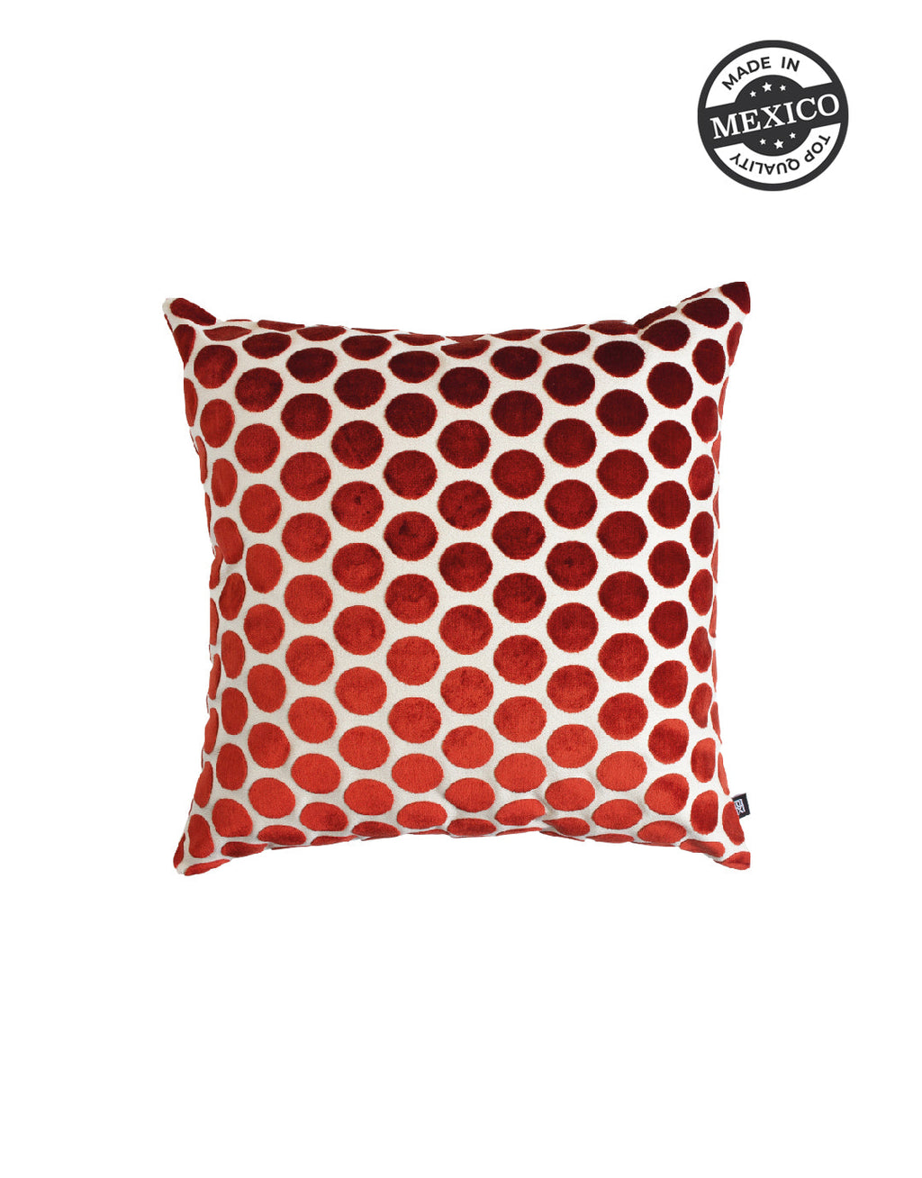 Buttons Red Duo Pillow