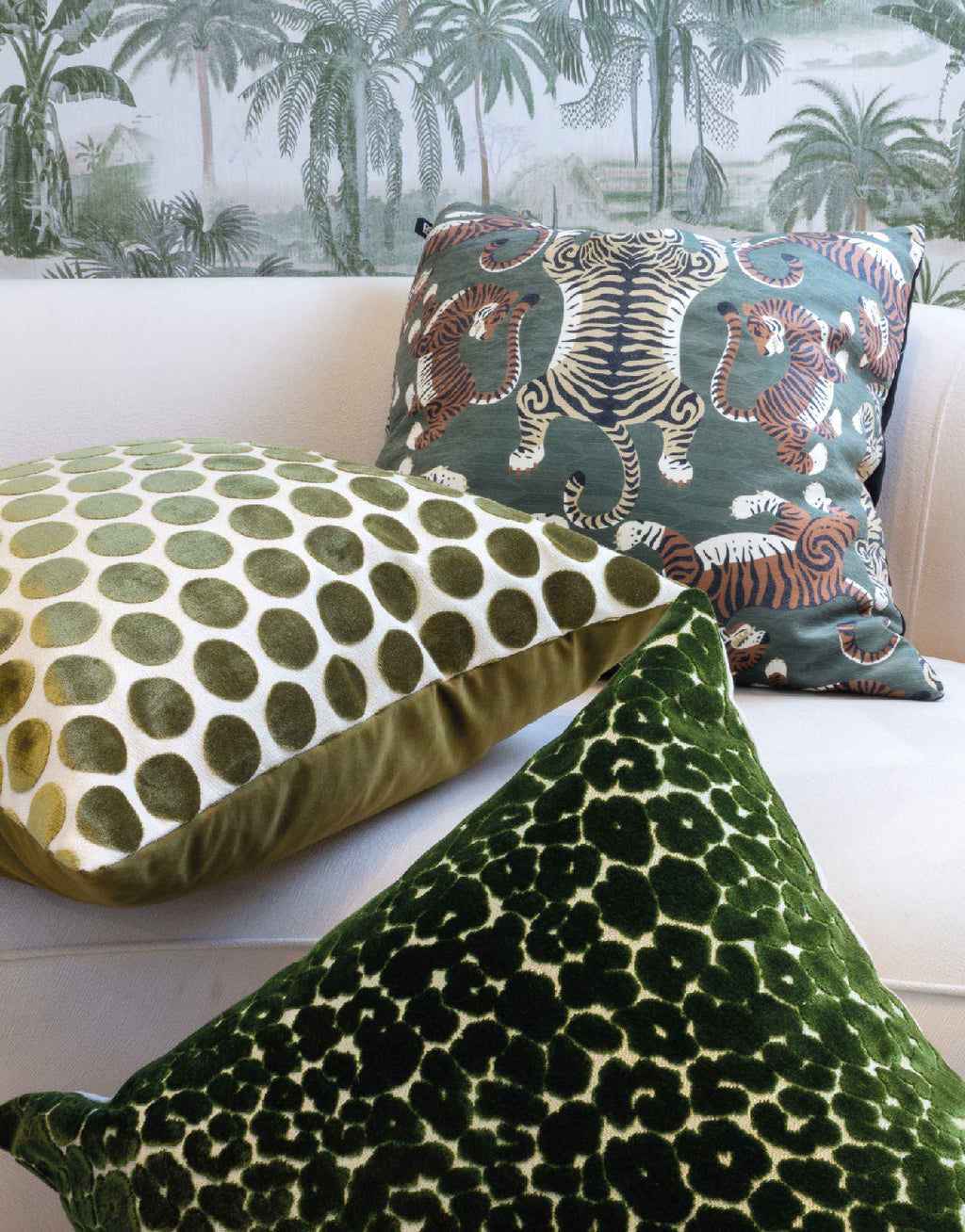 Chava Parsley Duo Pillow