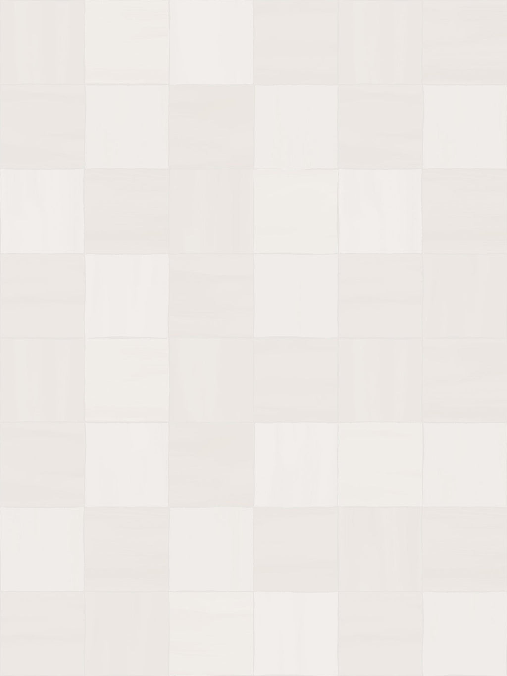Zellige Wallpaper, antique white