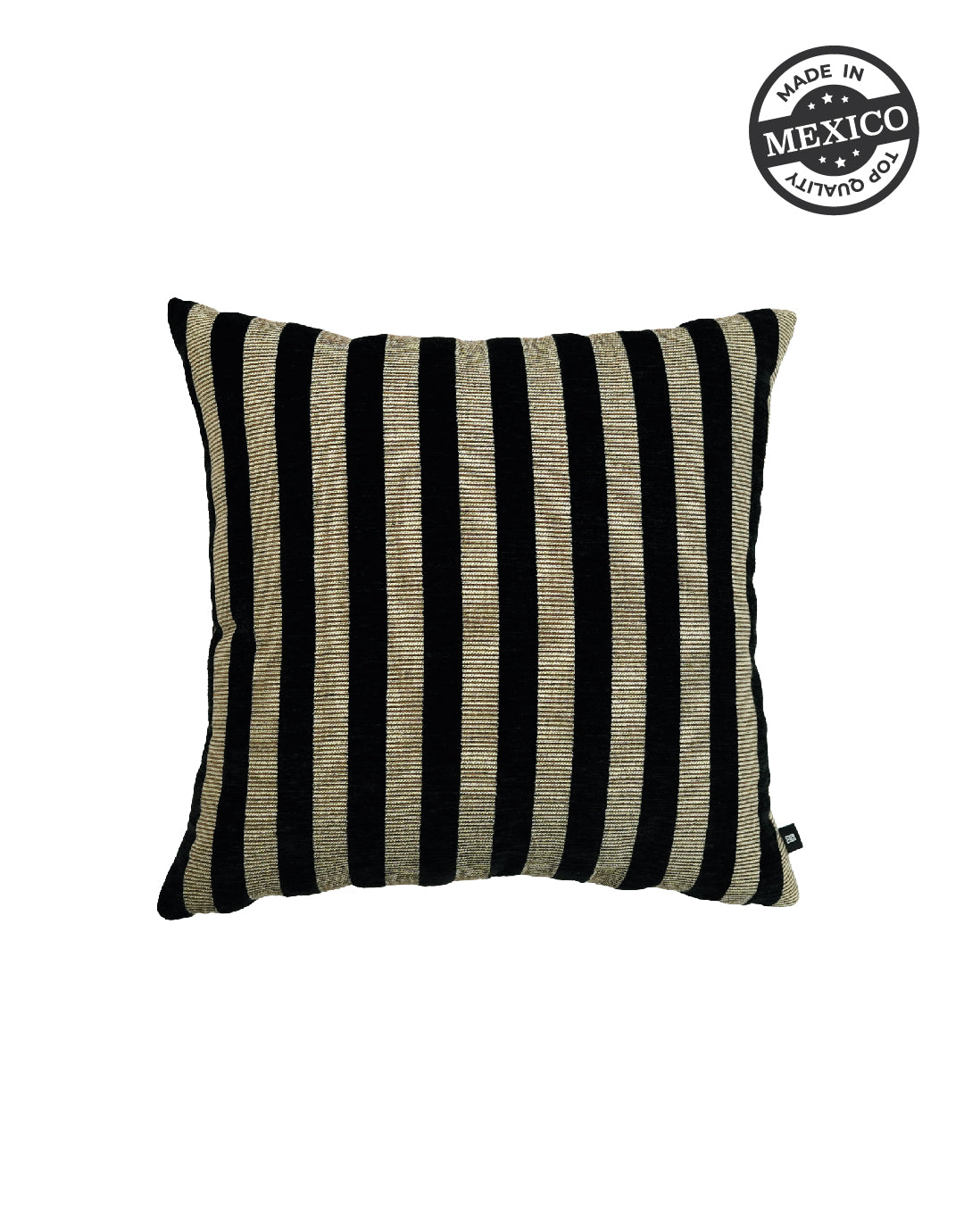 Hani Black Stripes 24" Pillow
