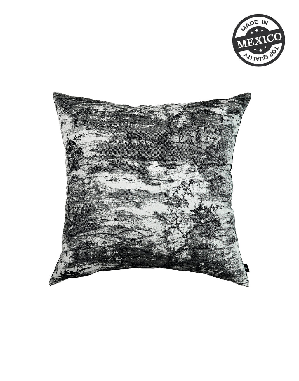 Helton Black & White 24" Pillow