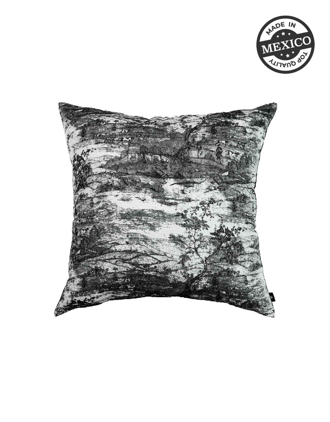Helton Black & White 24" Pillow