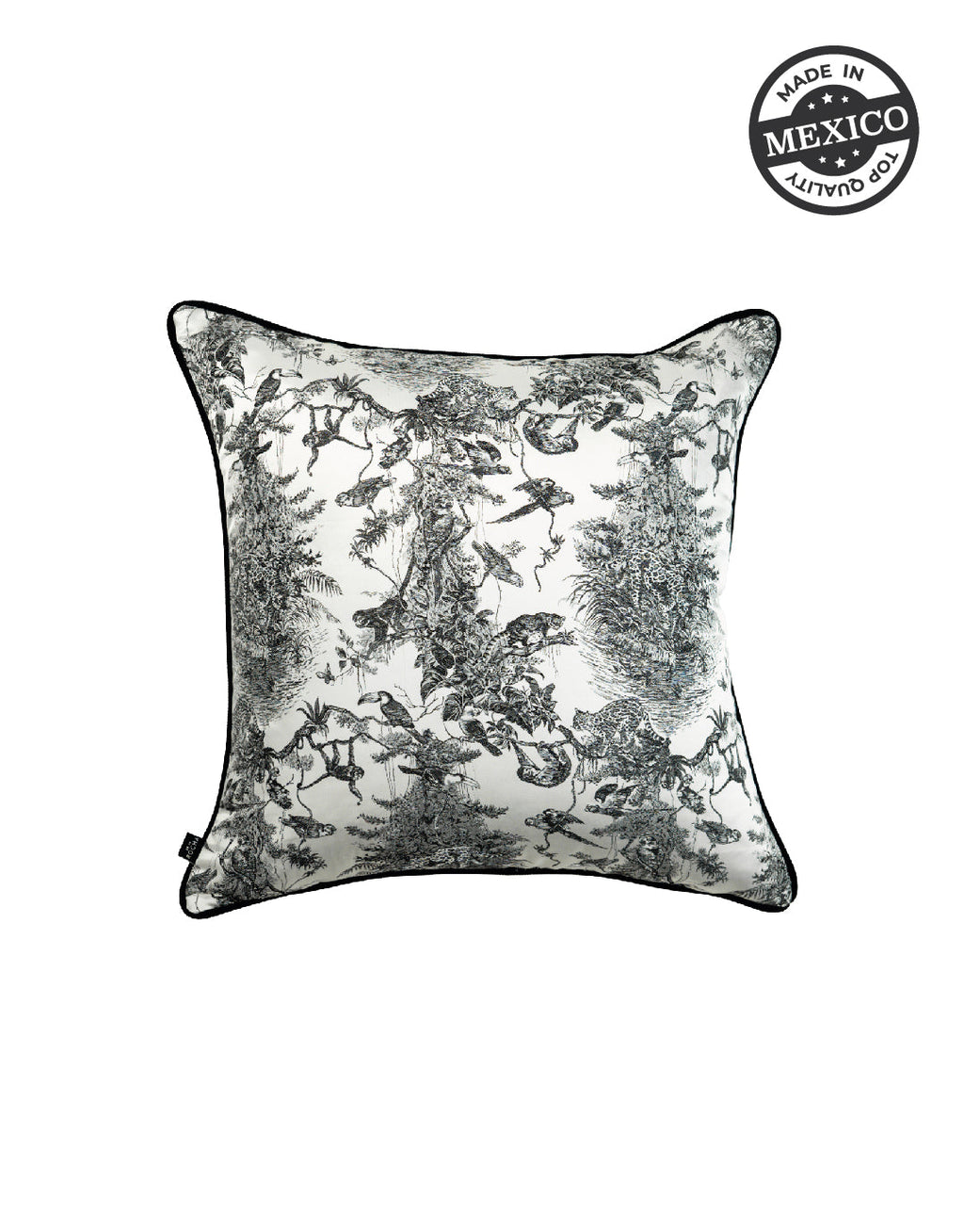 July Black Jungle Uni 24" Pillow