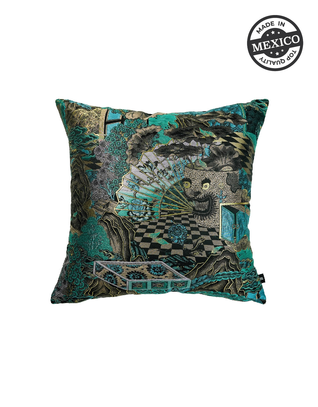 July Luxury Blue Duo 24" Pillow