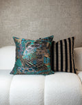 July Luxury Blue Duo 24" Pillow
