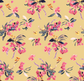 Floral Loquat Wallpaper, yellow