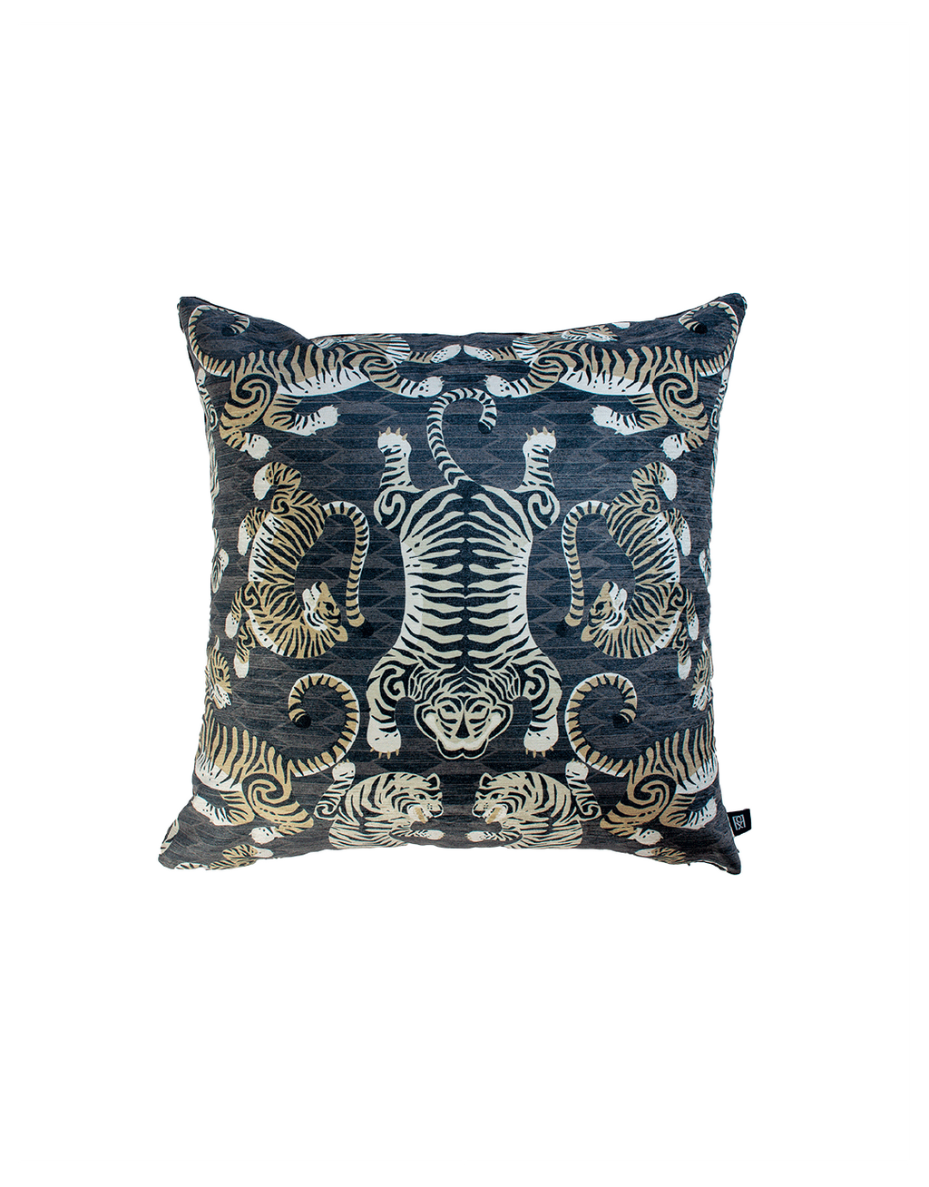 TABBY CHARCOAL DUO 24" PILLOW