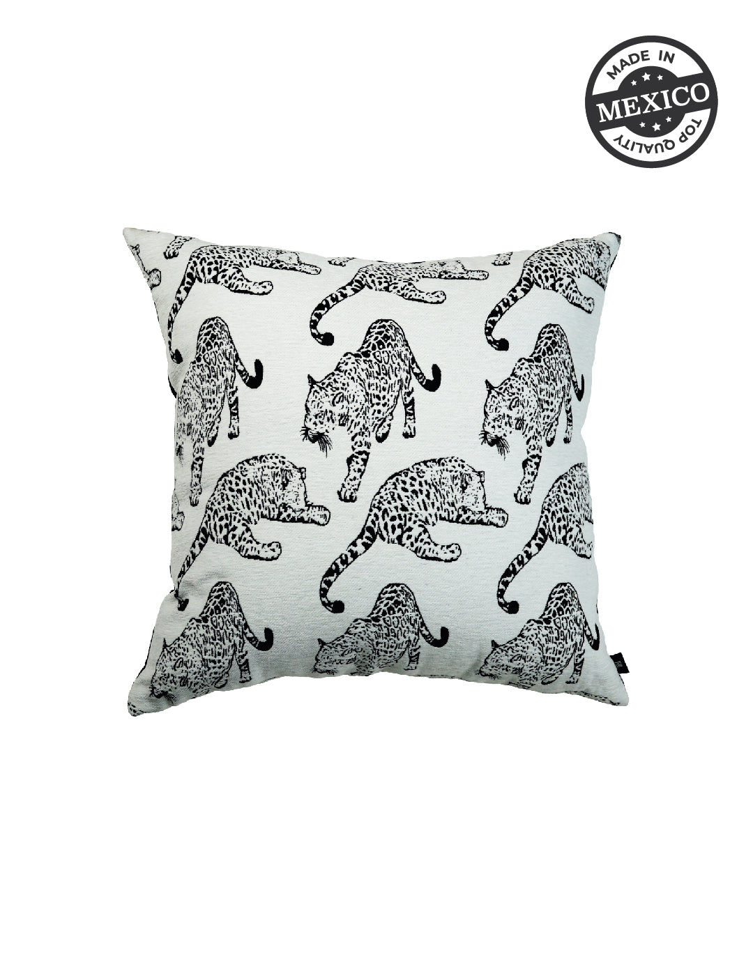 Nibo White Cheetah 24" Pillow