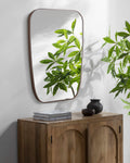 Texcaltic Dark Brown Mirror