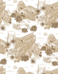 Vasquez Wallpaper, white and tan