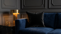 BELVEDERE NOIR UNI PILLOW