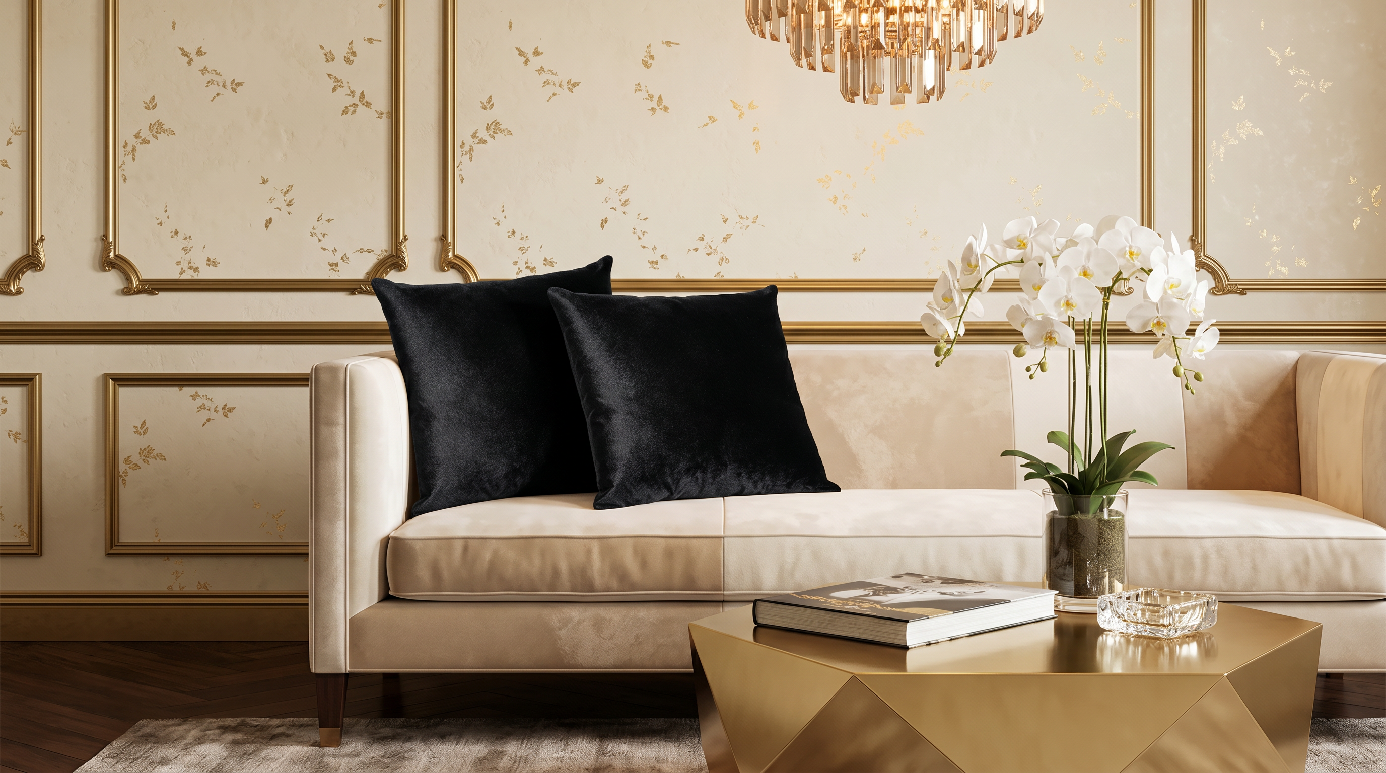 BELVEDERE NOIR UNI PILLOW