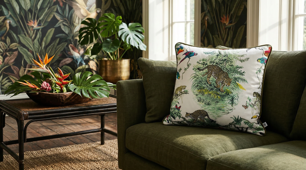 Bosque Tropical Duo 24" Pillow
