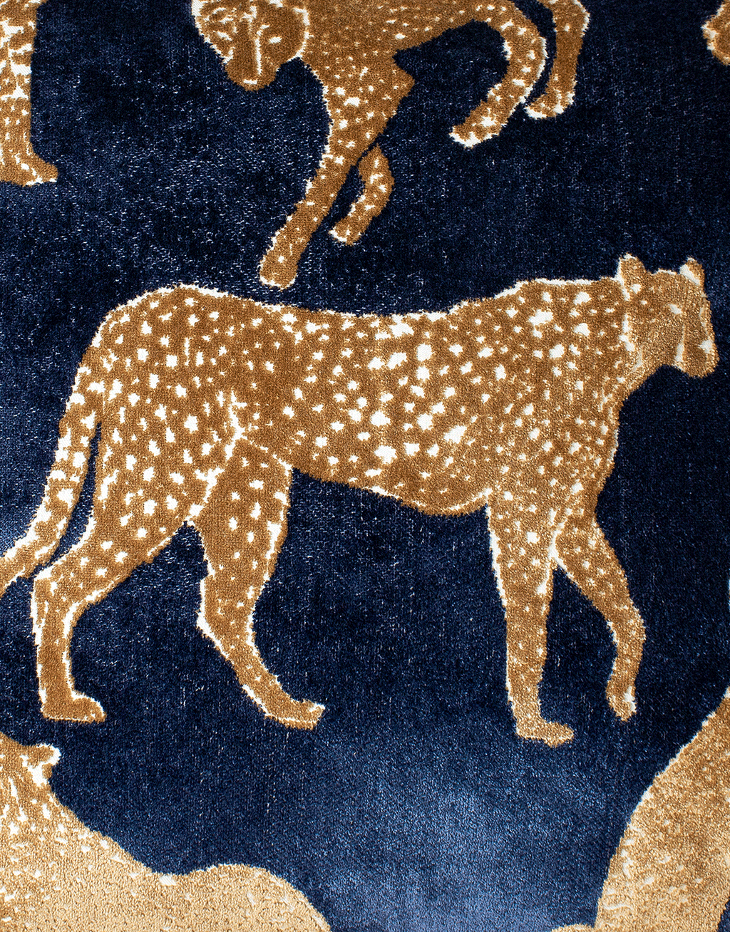 Cheetah Teal Duo 24" Pillow