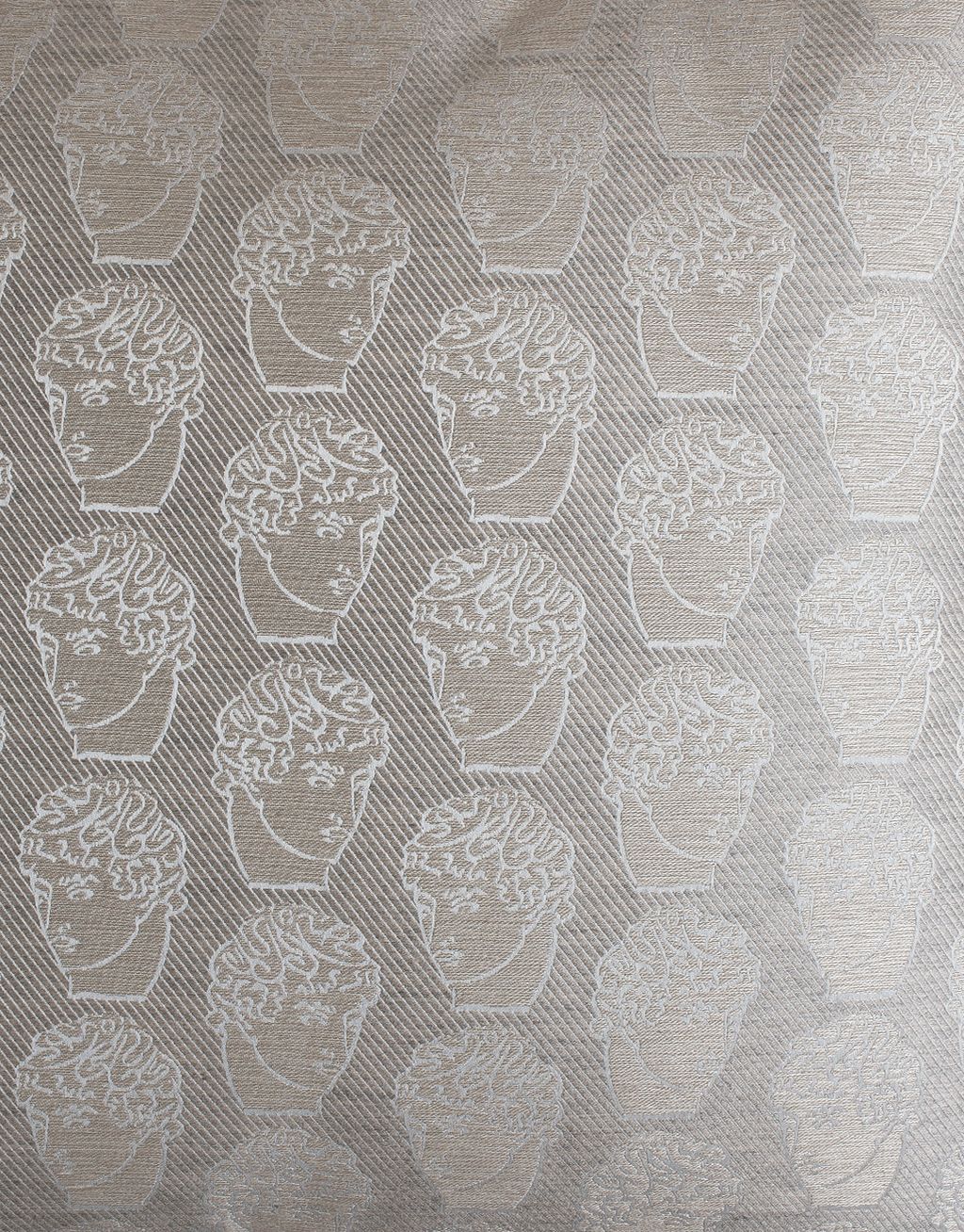 CABEZA ROMANA GREY UNI PILLOW