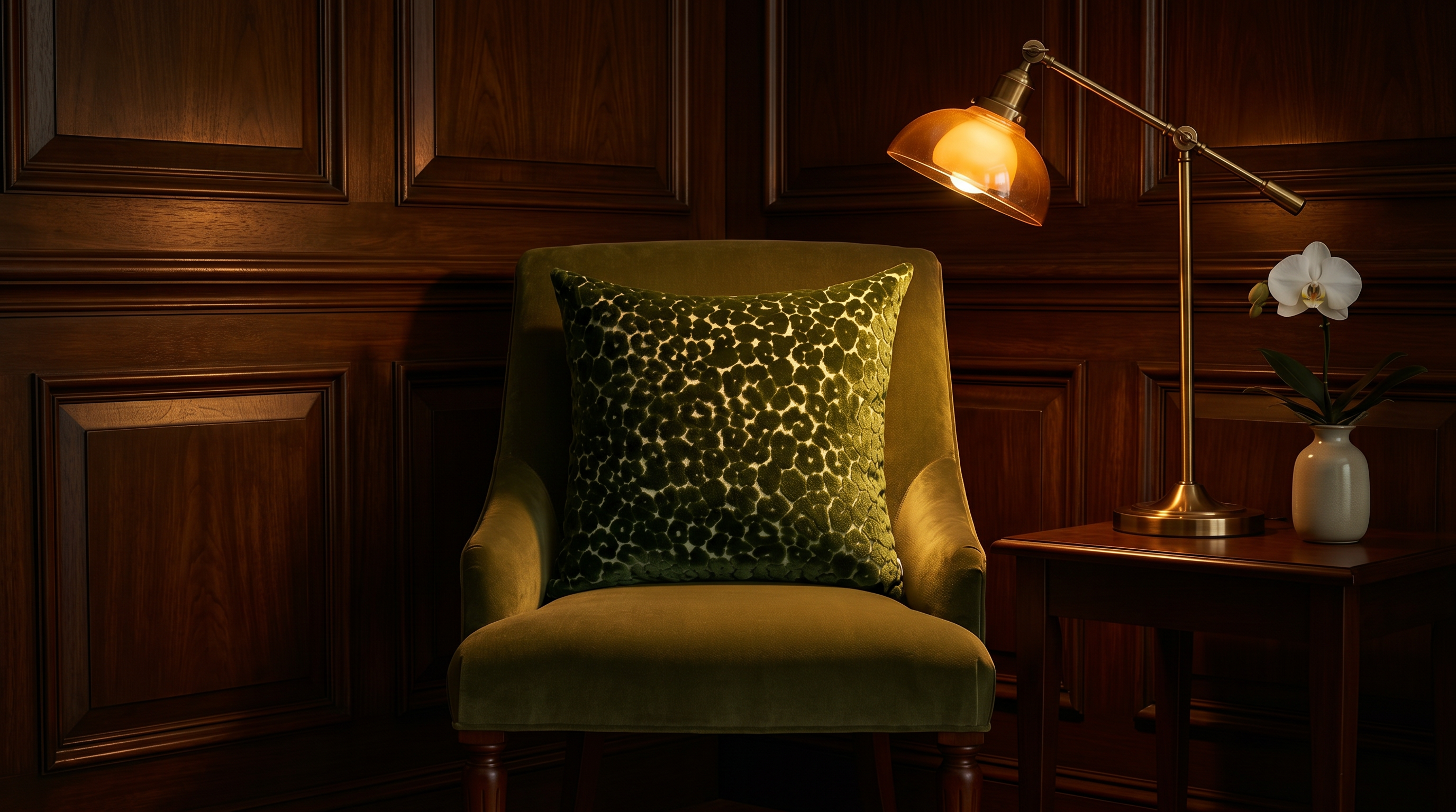 Chava Parsley Duo Pillow