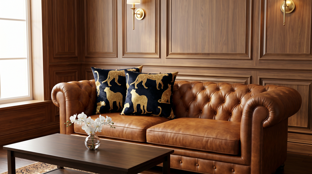 Cheetah Ebony Duo 24" Pillow