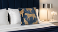 Cheetah Teal Duo 24" Pillow
