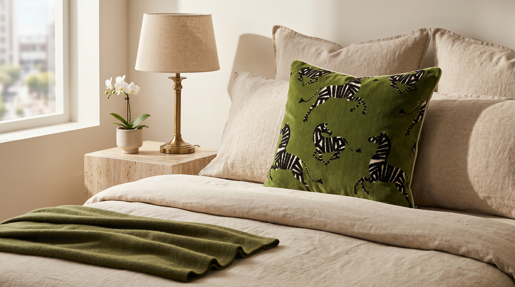 FINESSE EMERALD DUO 24" PILLOW