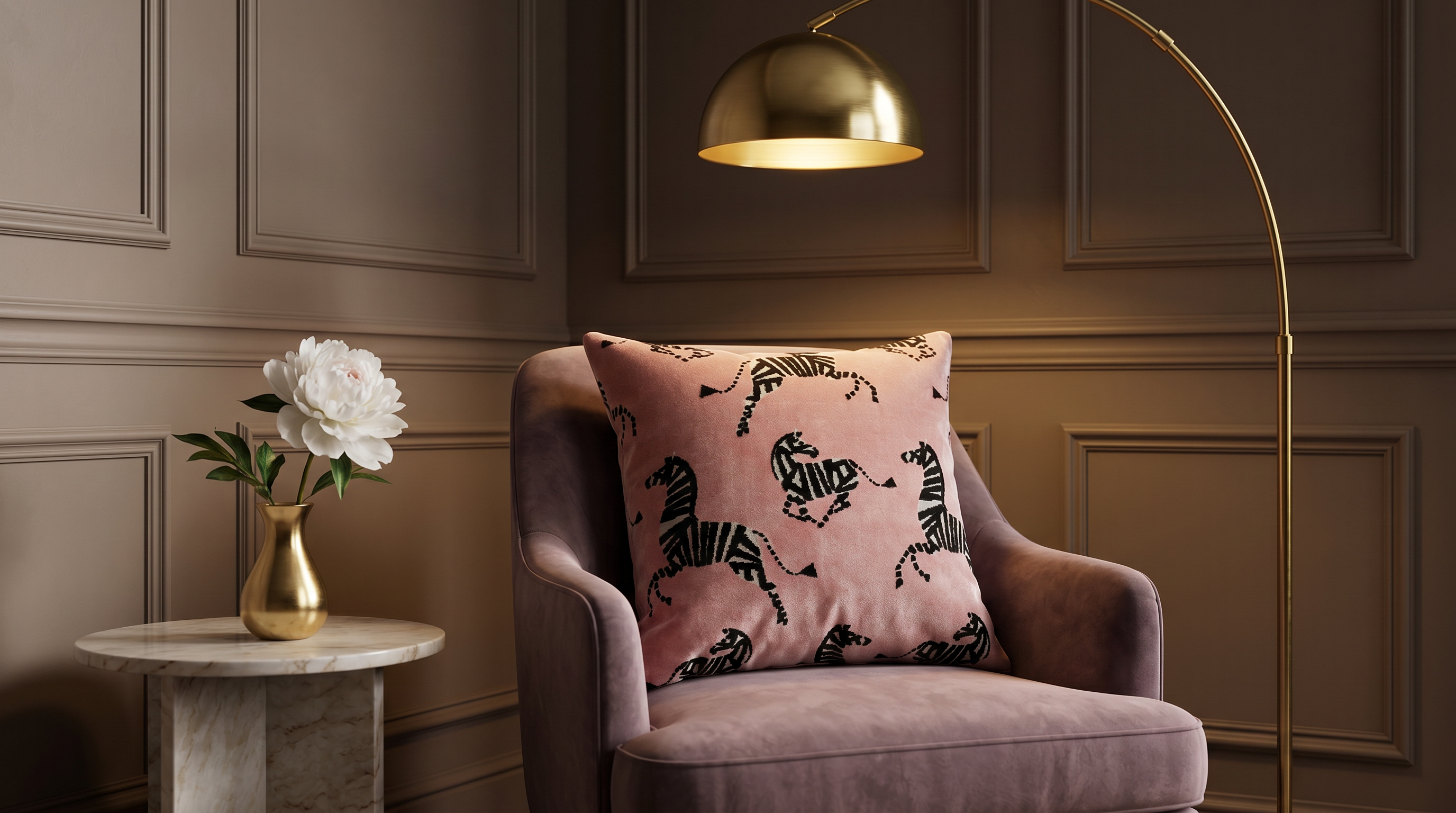 FINESSE ROSE DUO 24" PILLOW