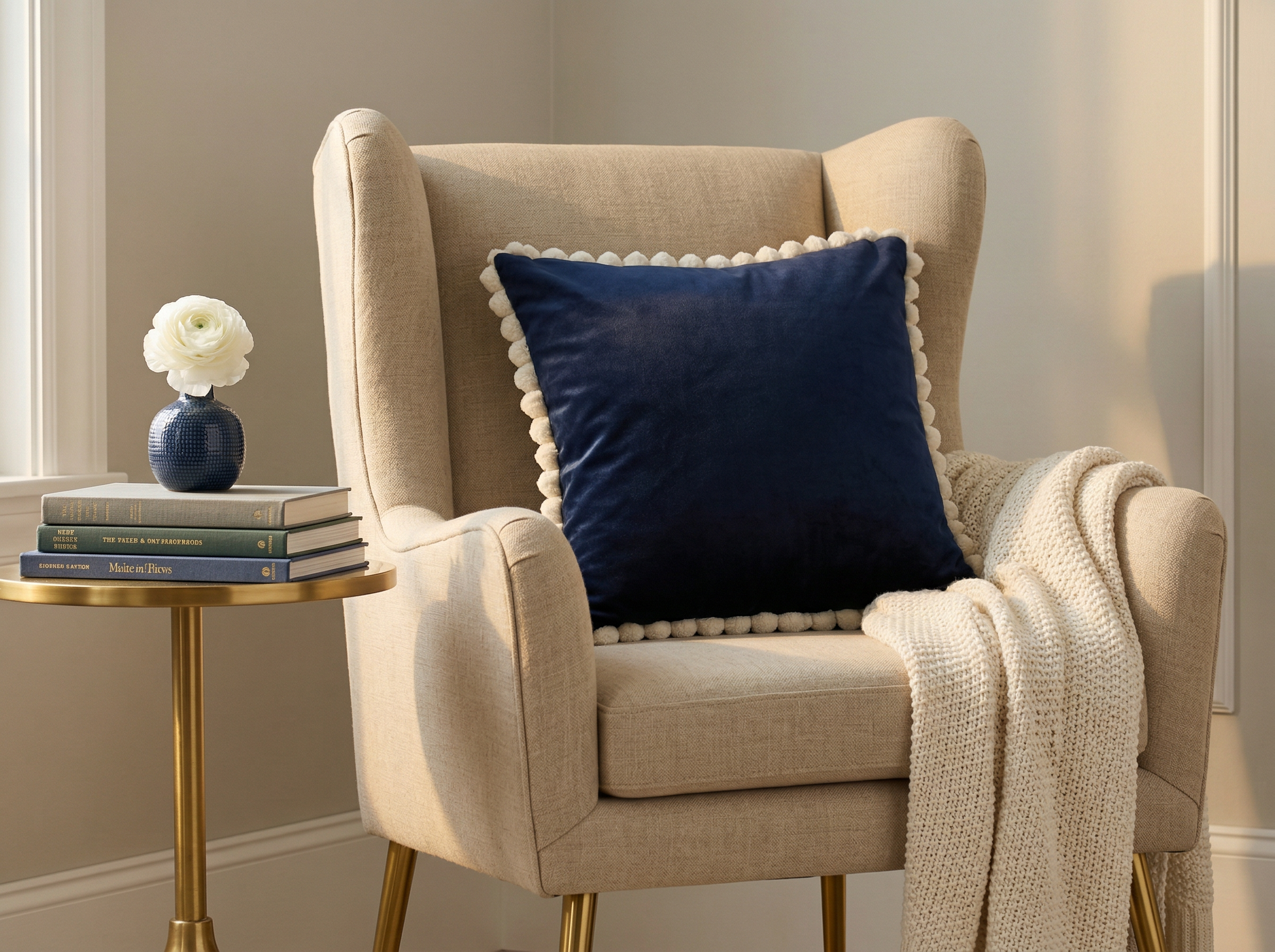 FOREVER MIDNIGHT VIVO WHITE UNI PILLOW