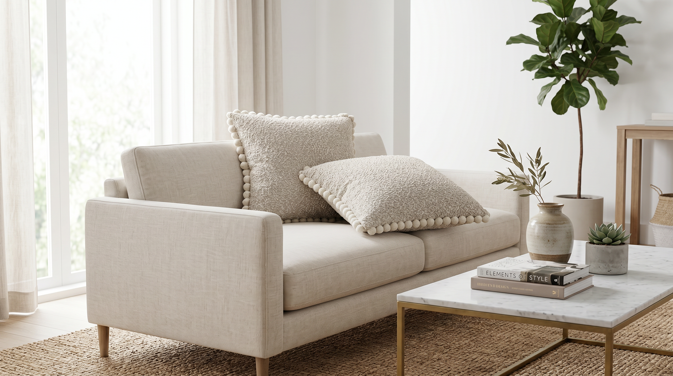 HALO LINEN VIVO WHITE UNI PILLOW