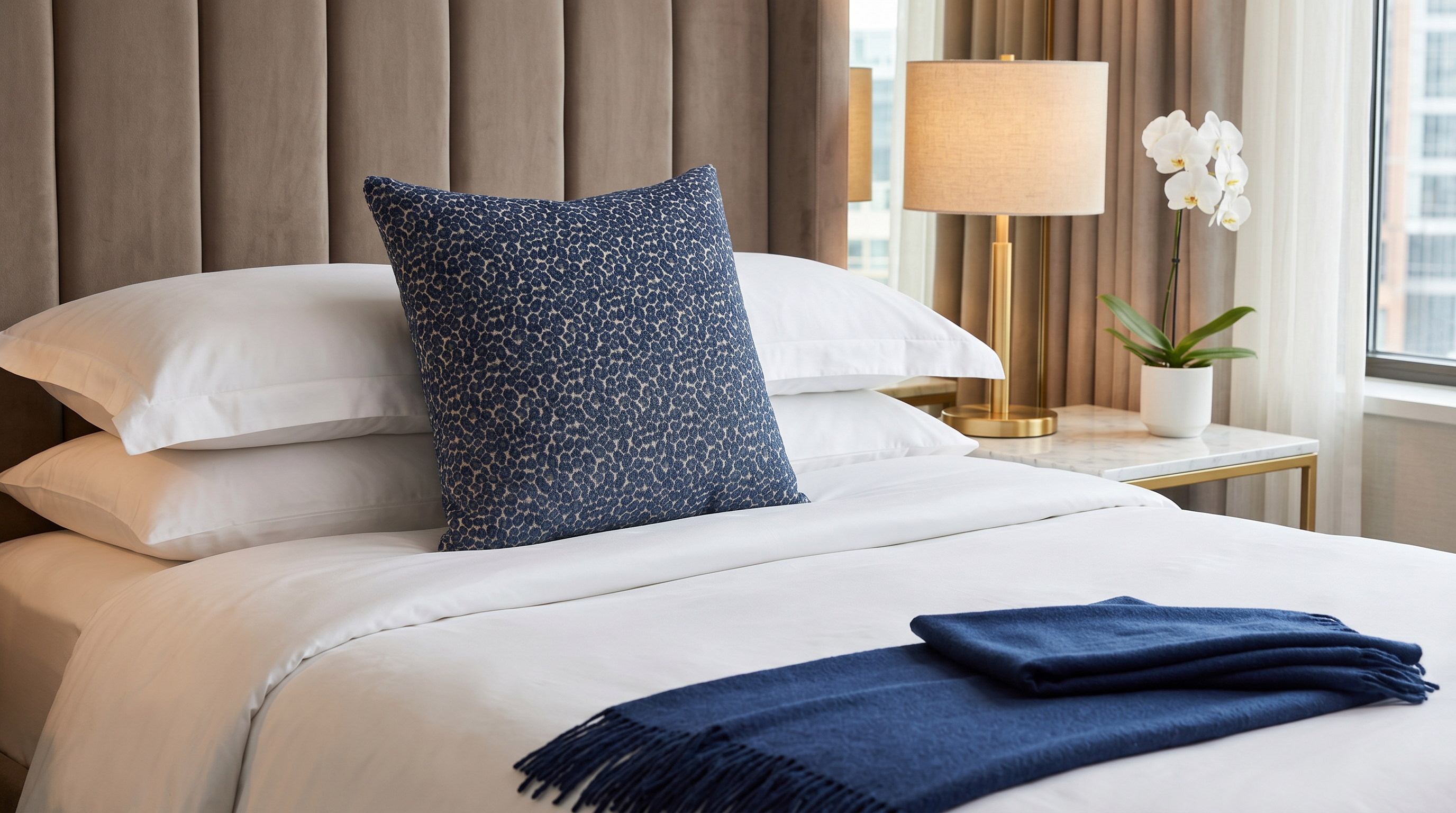HUTTON INDIGO DUO PILLOW