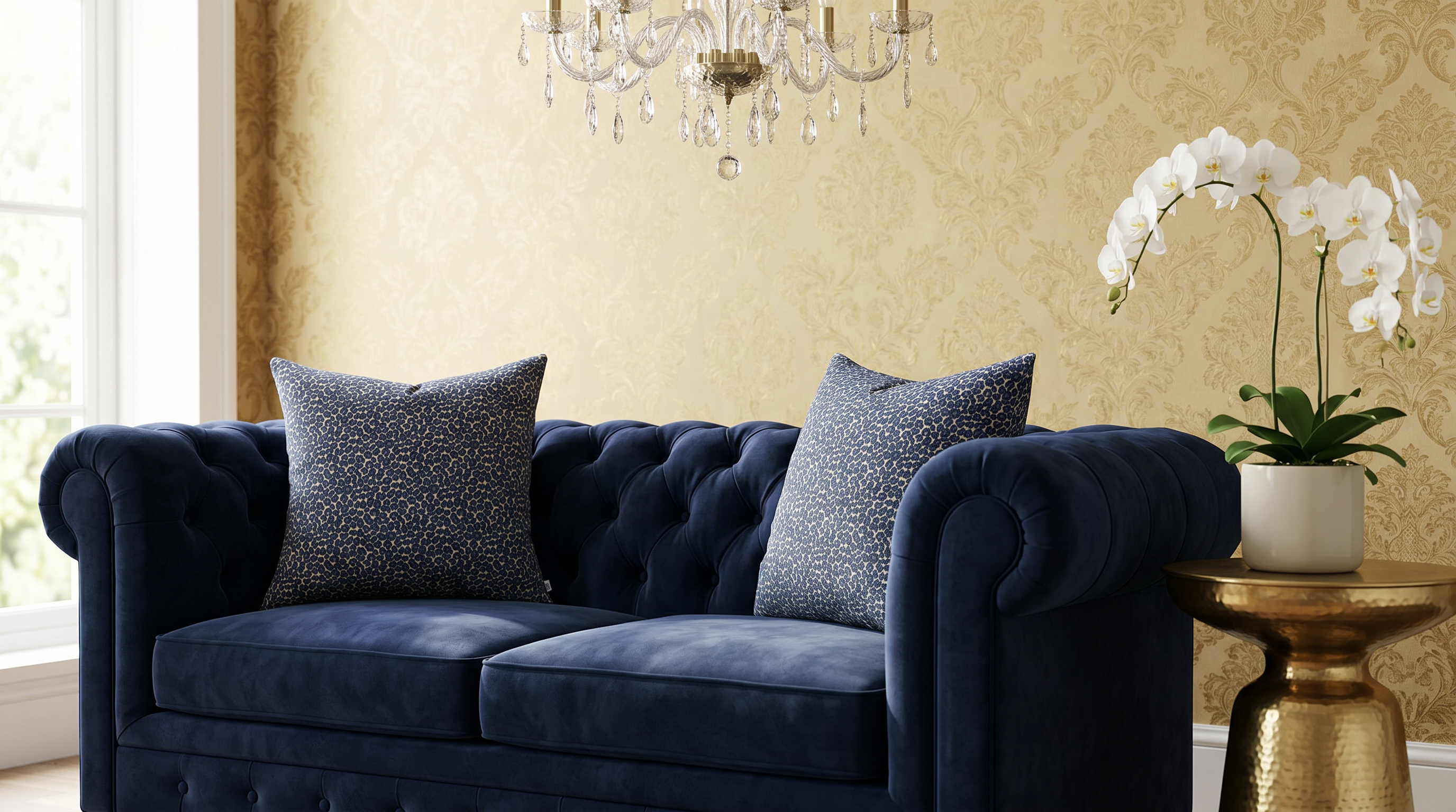 HUTTON INDIGO DUO PILLOW