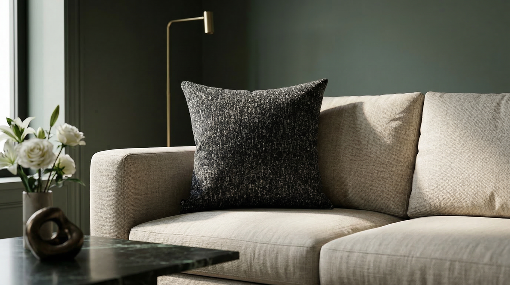 July Black Uni Pillow