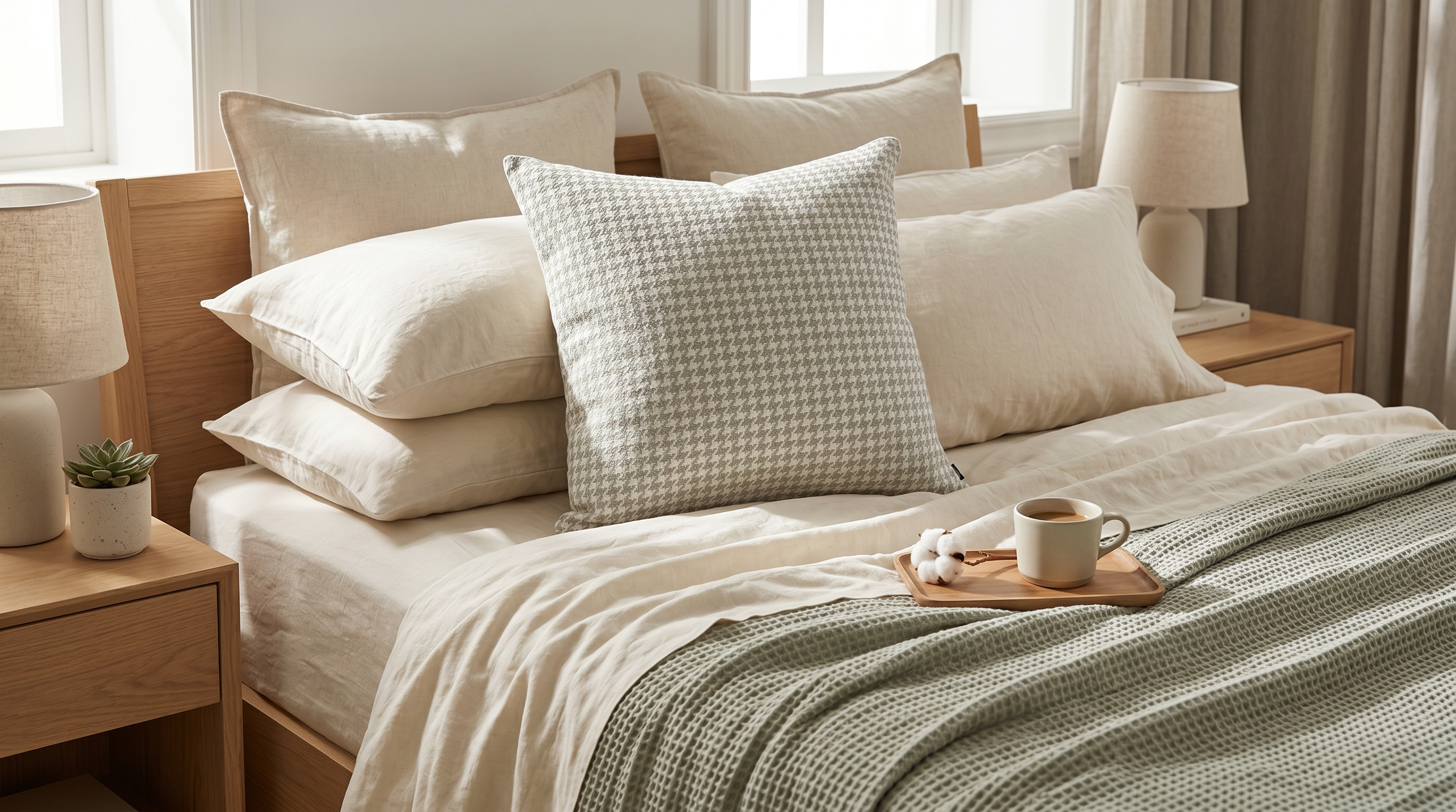 July Flax Uni Pillow