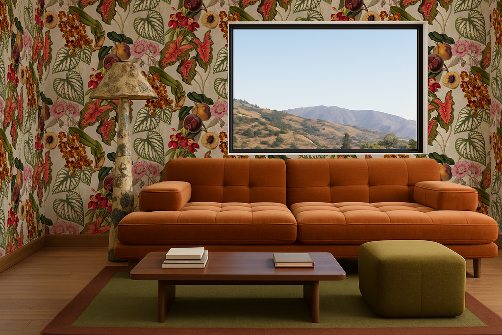 Cali Tropicale Wallpaper, taupe