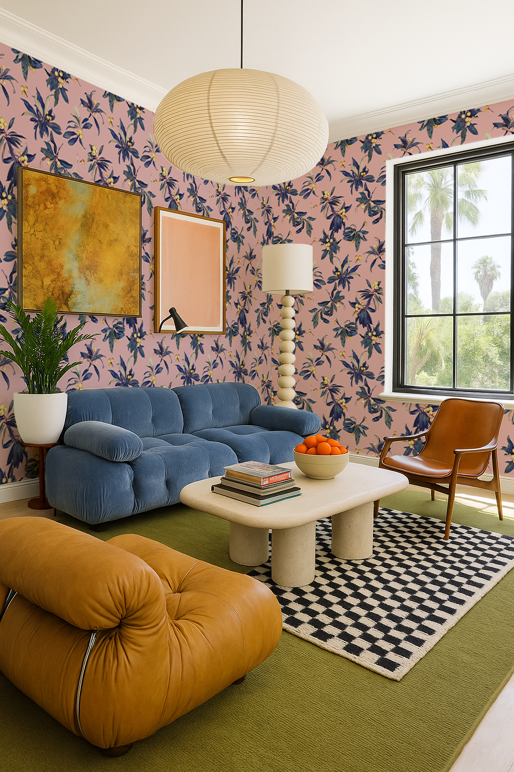 Loquat Love Wallpaper, pink