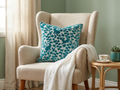LUV BUNNY AZURE DUO 24" PILLOW