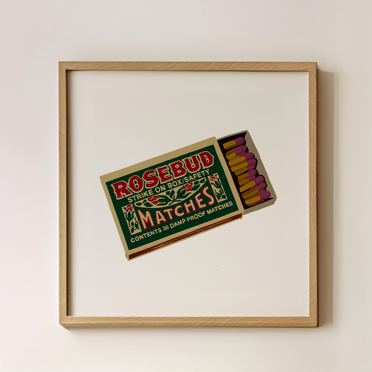 Rosebud Matches