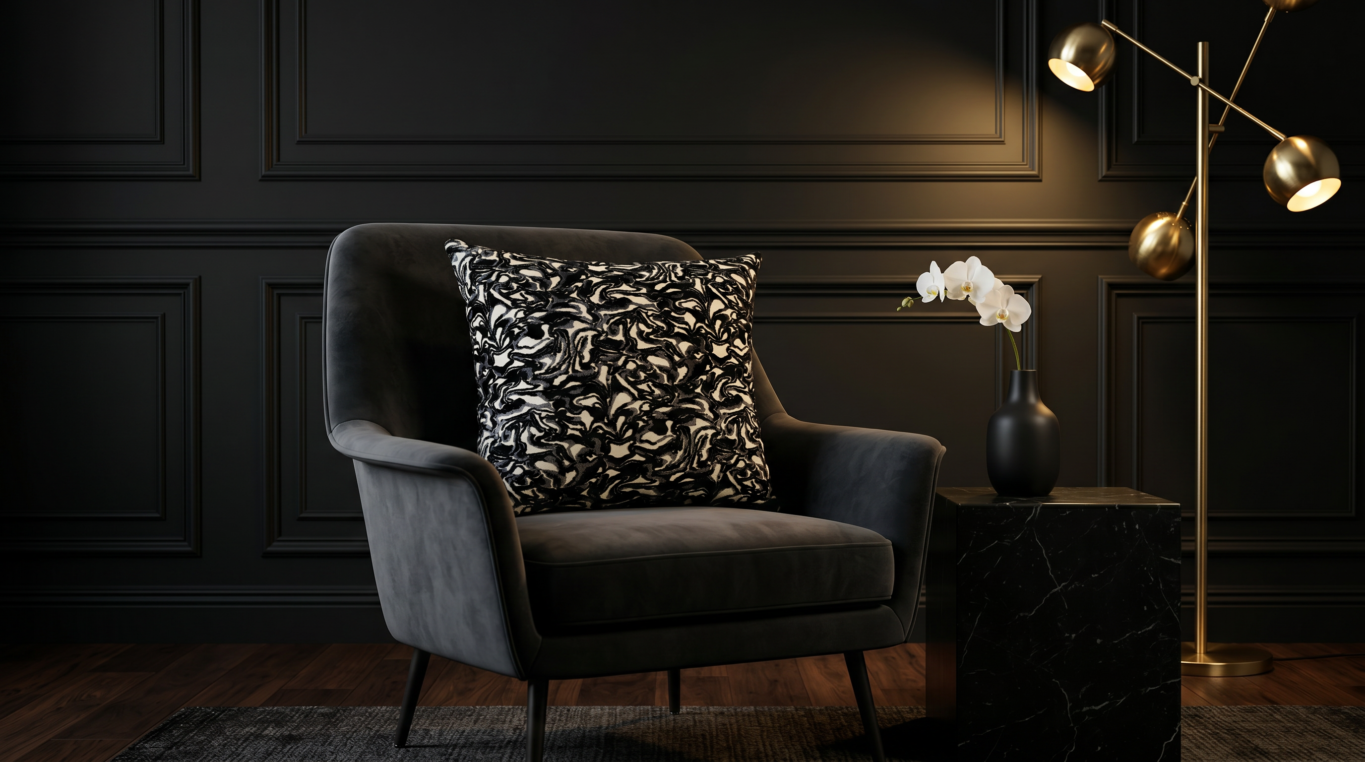 MARLA BLACK DUO PILLOW