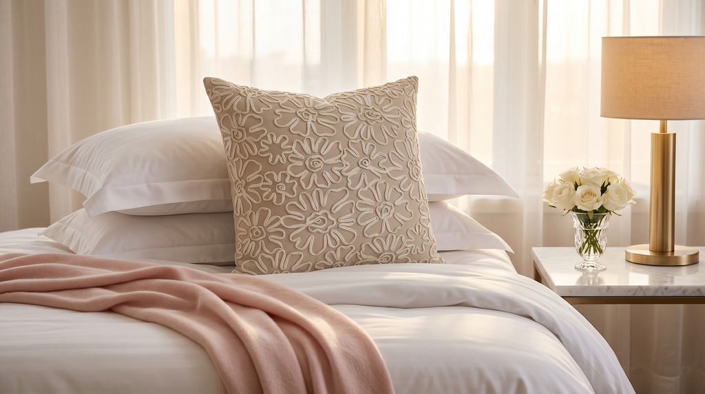 MARGUERITE LINEN DUO 24" PILLOW