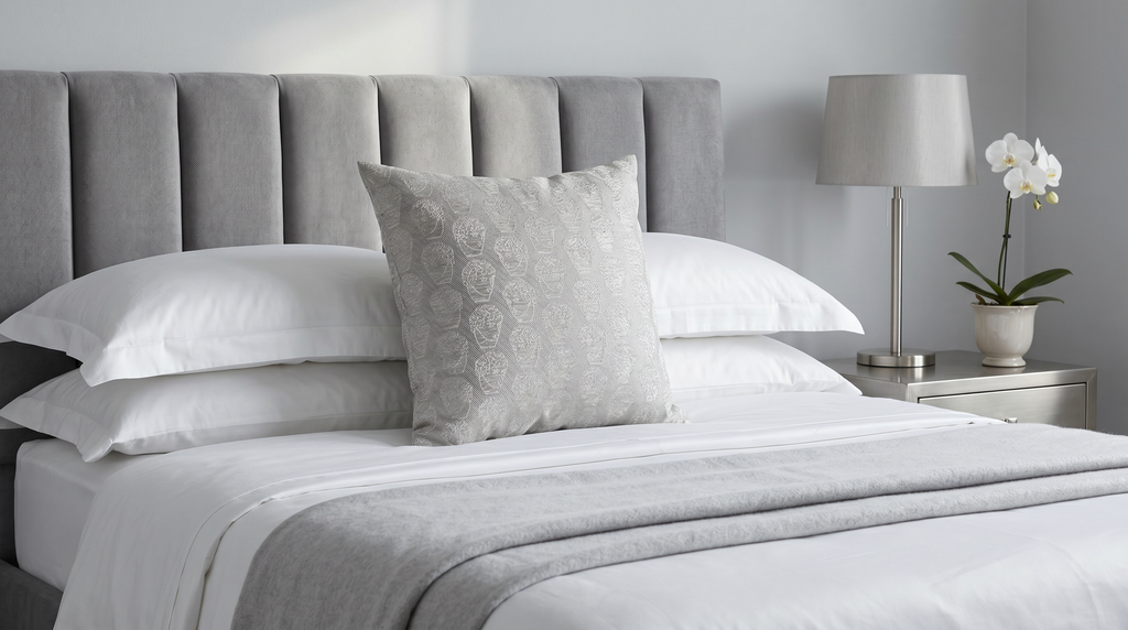 CABEZA ROMANA GREY UNI PILLOW