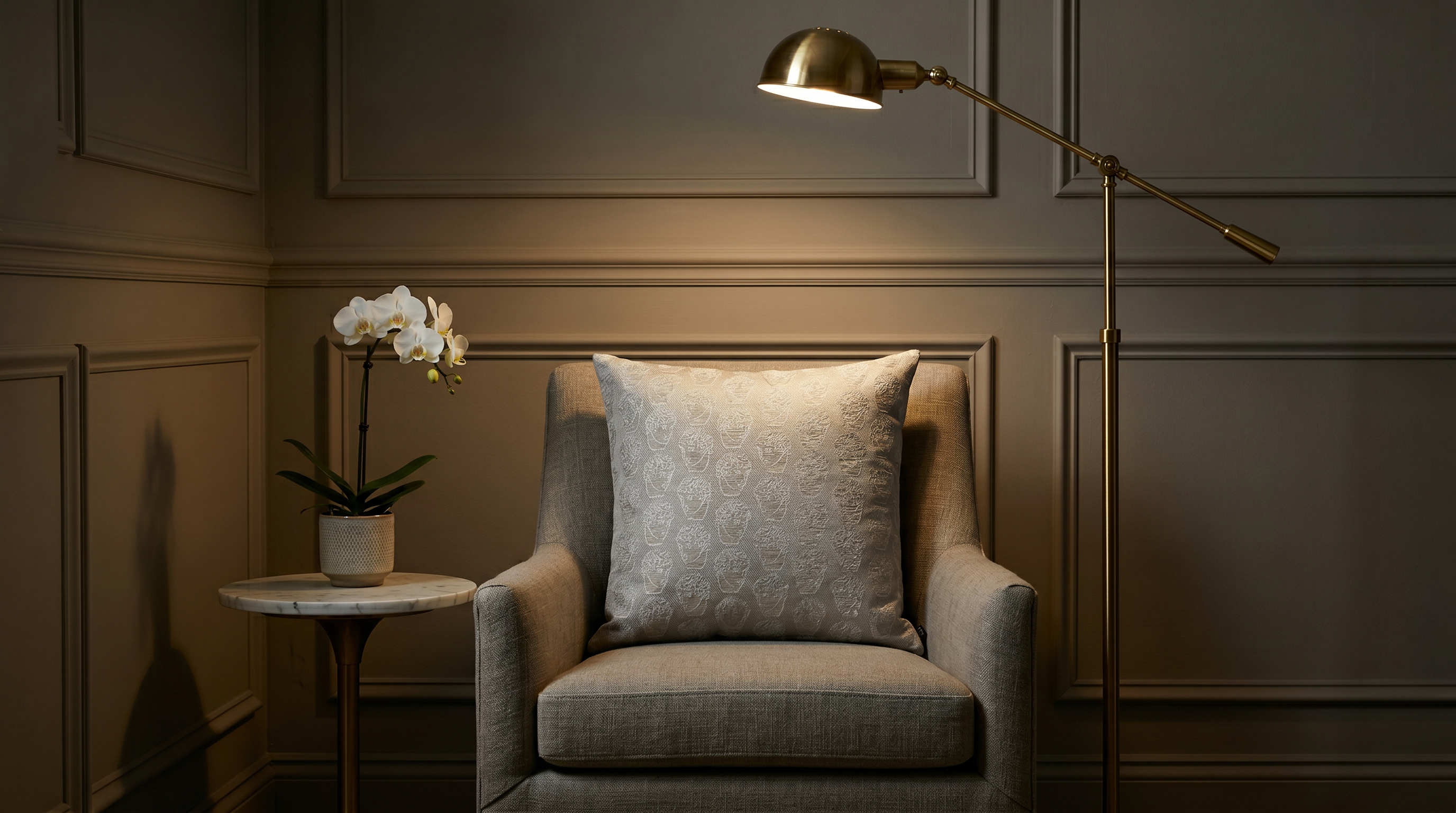 CABEZA ROMANA GREY UNI PILLOW