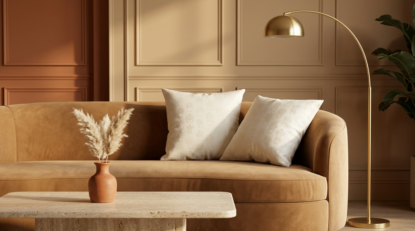 CABEZA ROMANA BEIGE UNI PILLOW