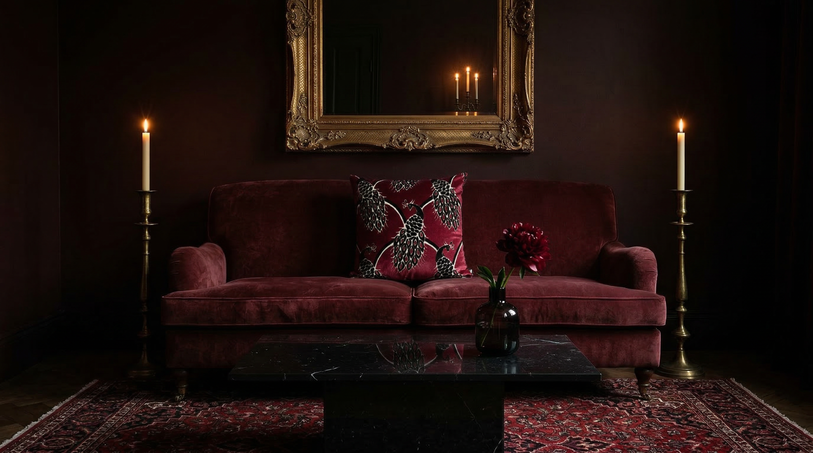 PAVILLION CLARET DUO 24" PILLOW