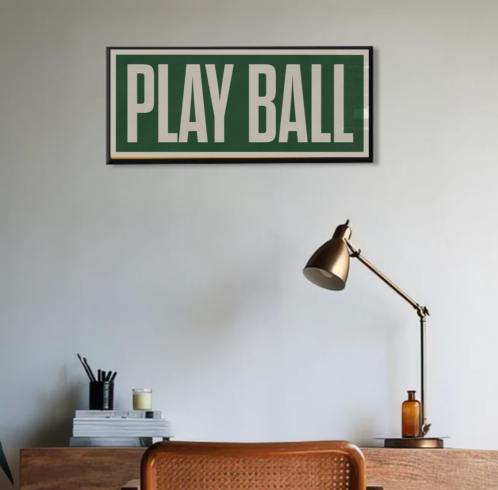 Play Ball Baseball Banner