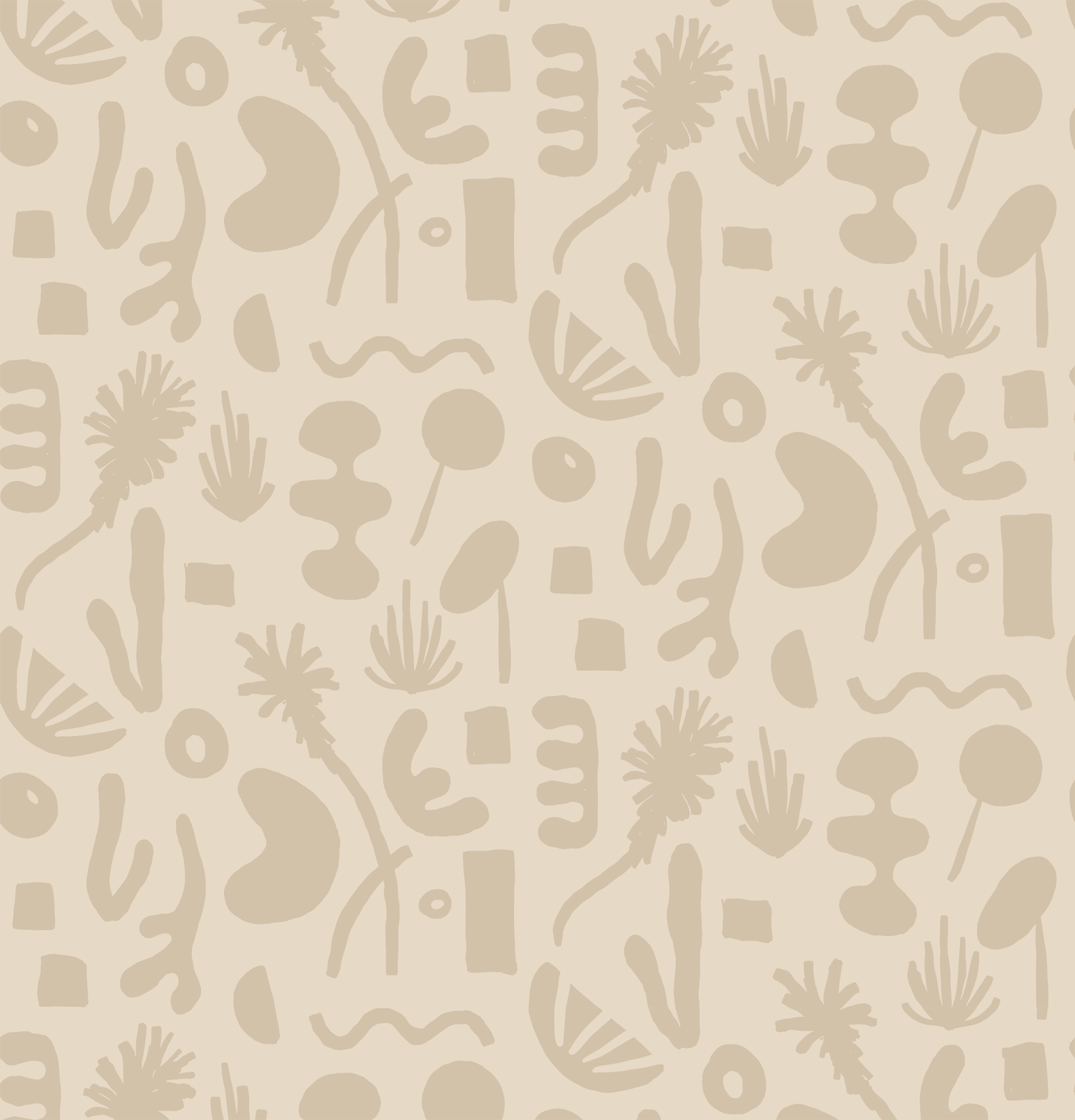 Pool Side Wallpaper, tan