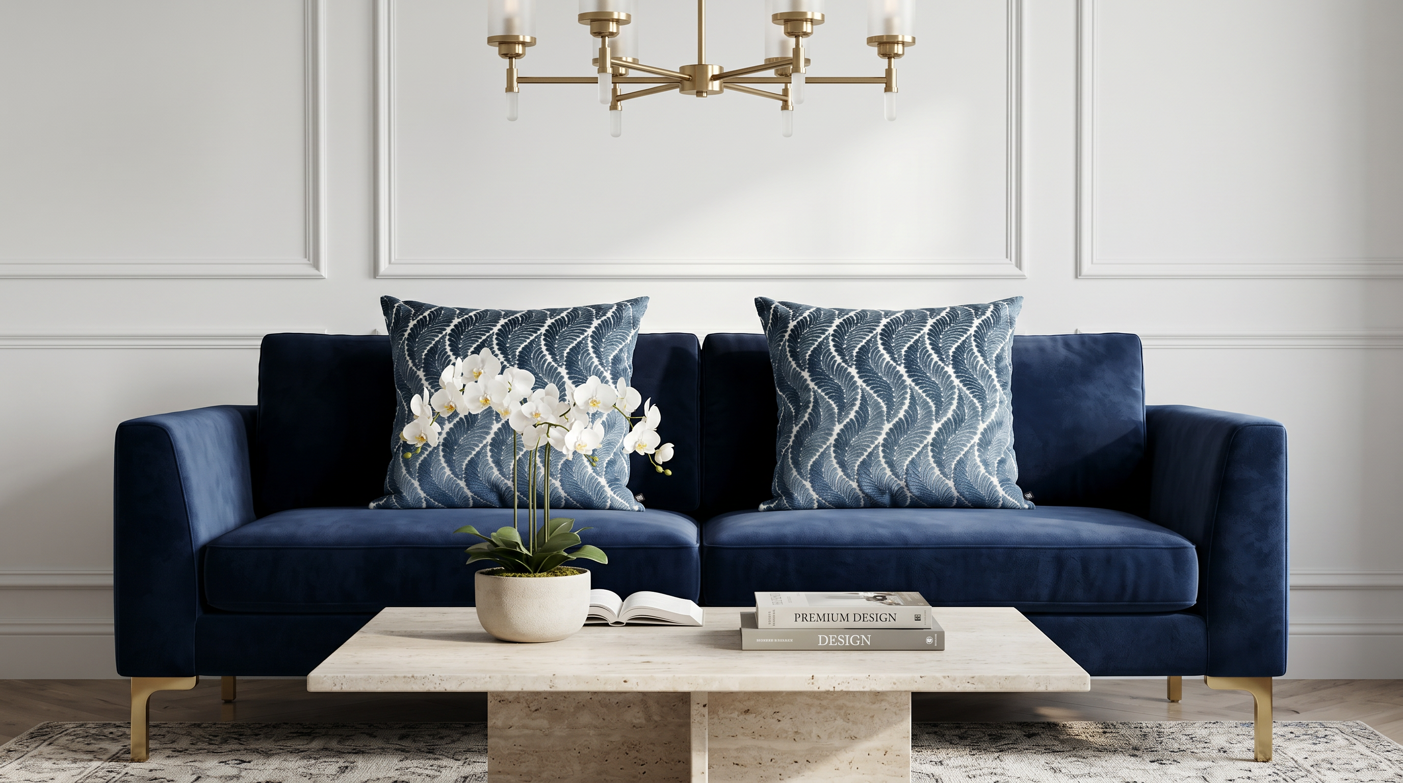 SWAY SAPPHIRE DUO PILLOW