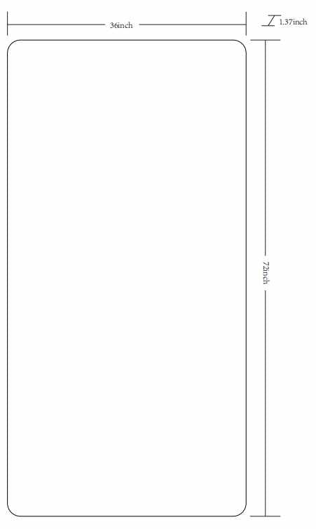 Ottersberg Full Length Mirror - Clearance