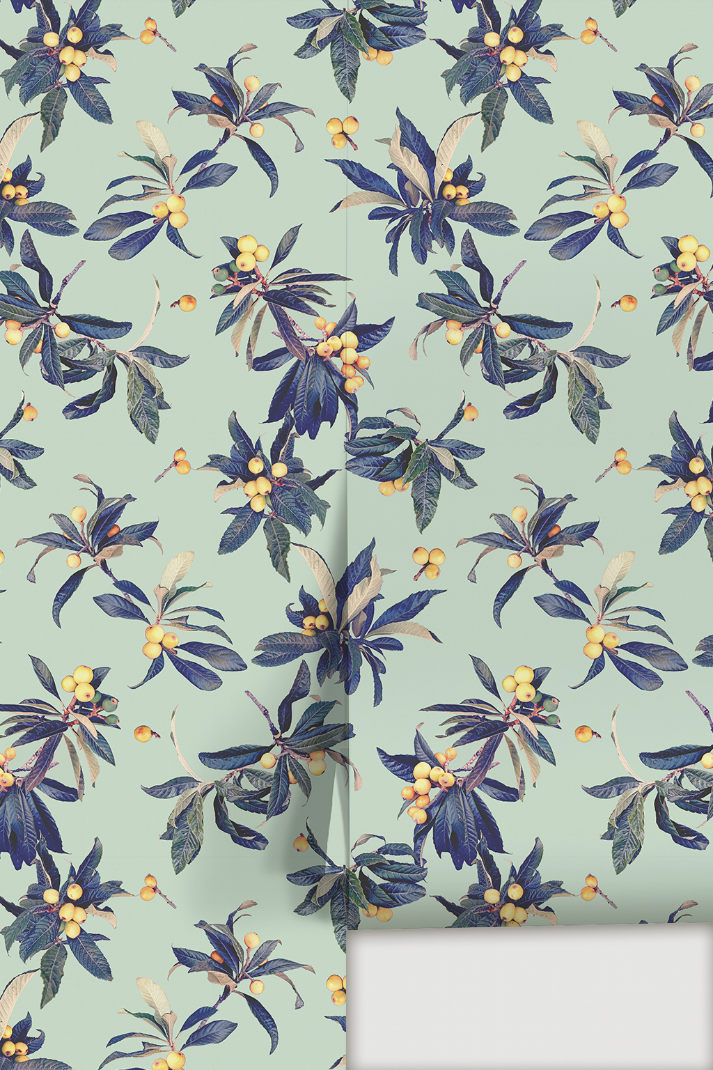 Loquat Love Wallpaper, mint