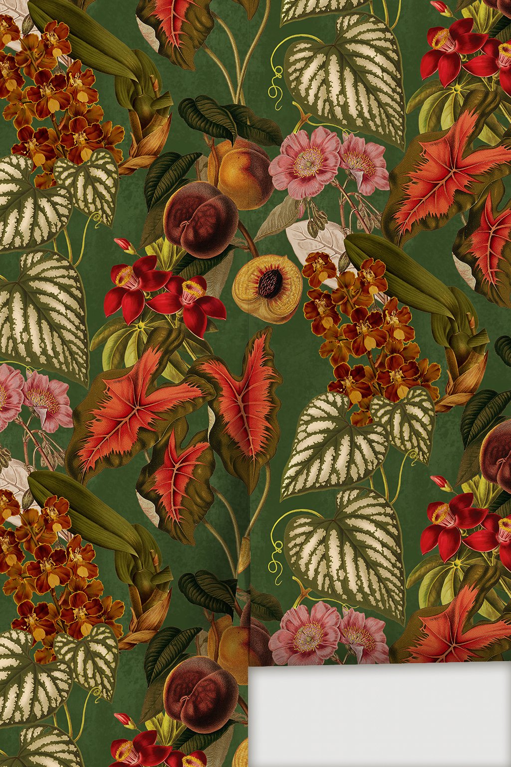 Cali Tropicale Wallpaper, green