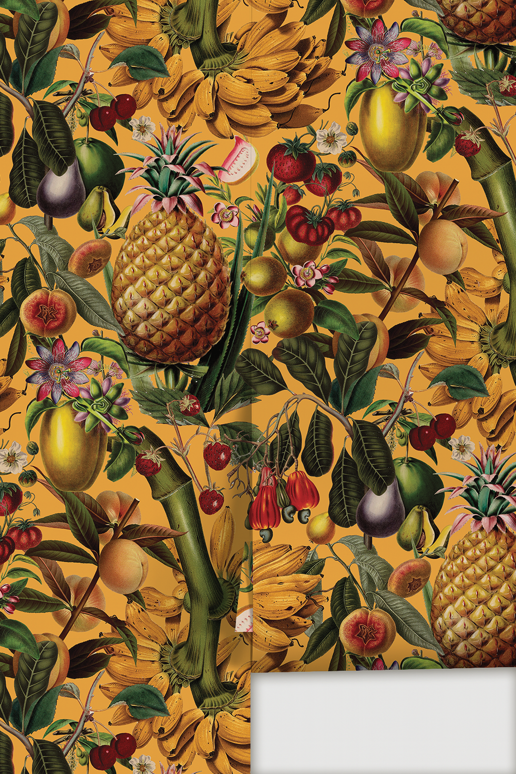 Juicy Fruit Wallpaper, goldenrod