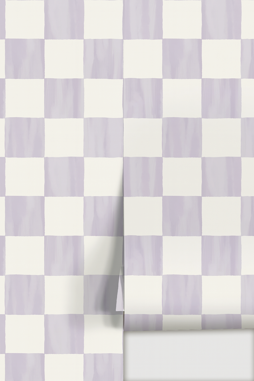 Checkers Wallpaper, lavender